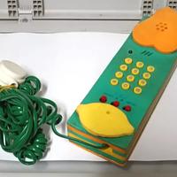 Telefono Soft Phone by Master Gomma Spugna Vintage