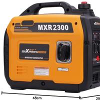 Generatore silenziato benzina inverter 2,3Kw port.