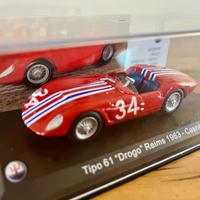 Maserati tipo 61 Drogo birdcage 1963 nuova 1:43