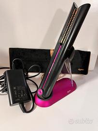Dyson Corrale piastra capelli nero-nichel/fucsia
