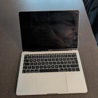 MacBook Pro 13" 2017 LUCE SCHERMO ROTTA