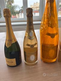 Champagne CRISTAL e KRUG