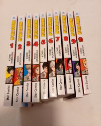 libri manga my hero academia