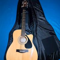 YAMAHA 12  CORDE ELETTROACUSTICA
