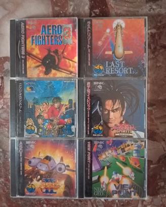 6 giochi neo geo cd