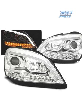 FARI MERCEDES W164 05-07 LUCE DIURNA A LED DINAMIC