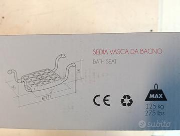 SEDIA PER VASCA DA BAGNO