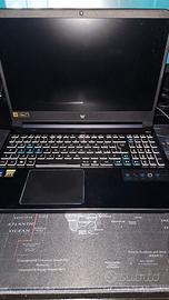 acer predator helios 300 portatile gaming