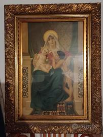 Cornice dorata fine 800