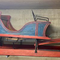 SLITTA DI DI DESIGN DI BABBO NATALE