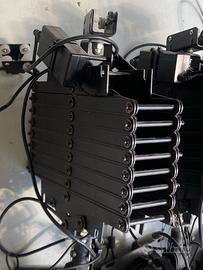Faretti con pantografo per studio fotografico