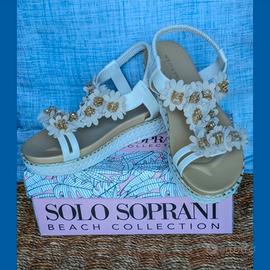Sandali donna estivi flatform Solo Soprani