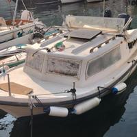 Barca pilotina semigabinata cranchi 25cv