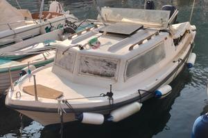 Barca pilotina semigabinata cranchi 25cv