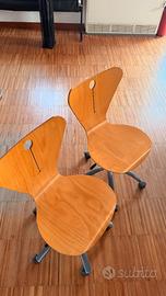 Sedie di design con ruote