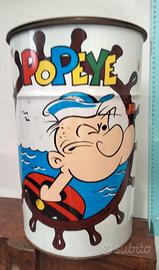 Bidone Braccio Di Ferro Popeye 1984