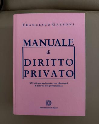 Manuale di diritto privato Gazzoni