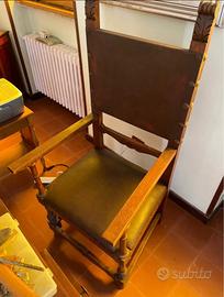 Trono stile rinascimentale