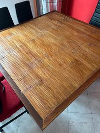 Tavolo in bamboo