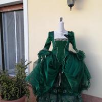 Abito 1700“Alessandra 3” carnevale Venezia/scena