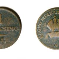 Moneta 1 centesimo 1822 francesco i