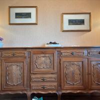 Credenza stile barocco piemontese