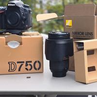 NIKON D 750 OBIETTIVO 24-70 2.8 NITAL