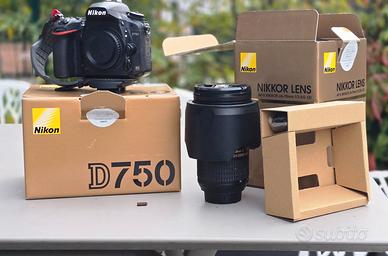 NIKON D 750 OBIETTIVO 24-70 2.8 NITAL
