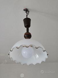 Lampadario in ceramica 