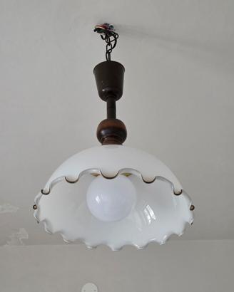 Lampadario in ceramica 