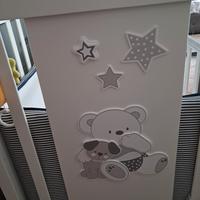 Lettino bimbi con sbarre 