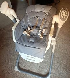 Seggiolone Lionelò Niles 2in1 - Dondolo E Seggiolone, 6-36 Mesi, Regolabile - Foto 9