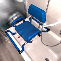 sedia per vasca girevole per anziani e disabili