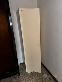Mobile bianco panna alto 180 cm largh. 60cm