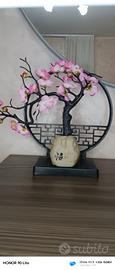 Bonsai artificiale vaso in resina