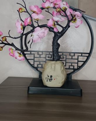 Bonsai artificiale vaso in resina