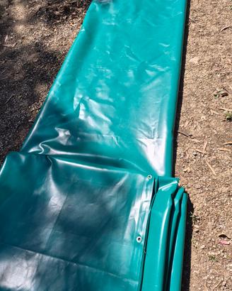 telo pvc occhiellato 