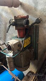 POMPA  ELETTRICA TRAVASO VINO CON TUBI FLESSIBILI