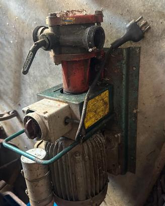 POMPA  ELETTRICA TRAVASO VINO CON TUBI FLESSIBILI