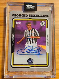 TOPPS LOST ROOKIE AUTOGRAFO GIORGIO CHIELLINI 