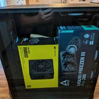 Case PC SHARKOON REV300 + 650w Gold + Freezer III