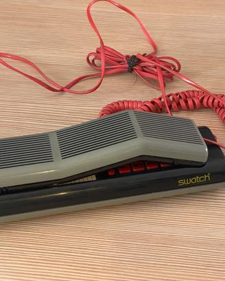 Telefono “duo” vintage Swatch nero/grigio/rosso