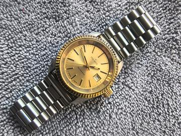 orologio vintage automatico donna Swiss Made Datej
