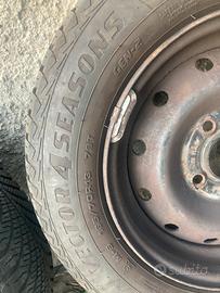 Gomme 4 stagioni e cerchi 165/70 13