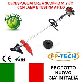 Decespugliatore a scoppio 51.7 cc motocespugliator