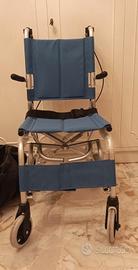 VENDUTO - Sedia a rotelle piccolo ingombro