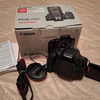 Fotocamera Canon 750D SOLO CORPO