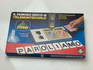 Gioco da tavolo vintage Paroliamo di TMC anni 70