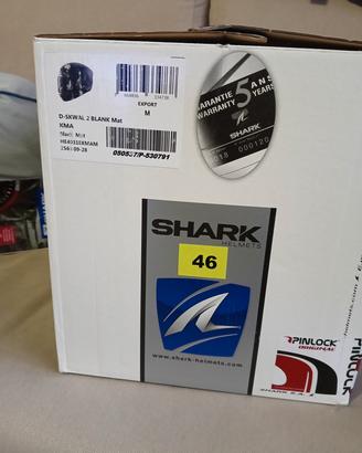 Casco integrale Shark D- Skwal 2 nero opaco 
