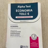 Kit per Alpha test di economia TOLC E